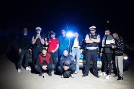 The Umarket delivery team at night